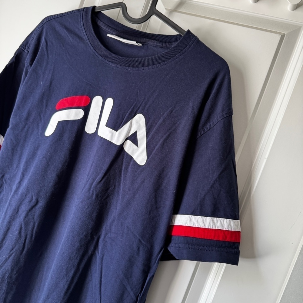 Fila Blue and Red Short Sleeve Tees - Picture 3 of 6